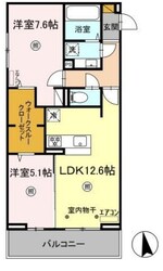 フォーリア　Bの物件間取画像